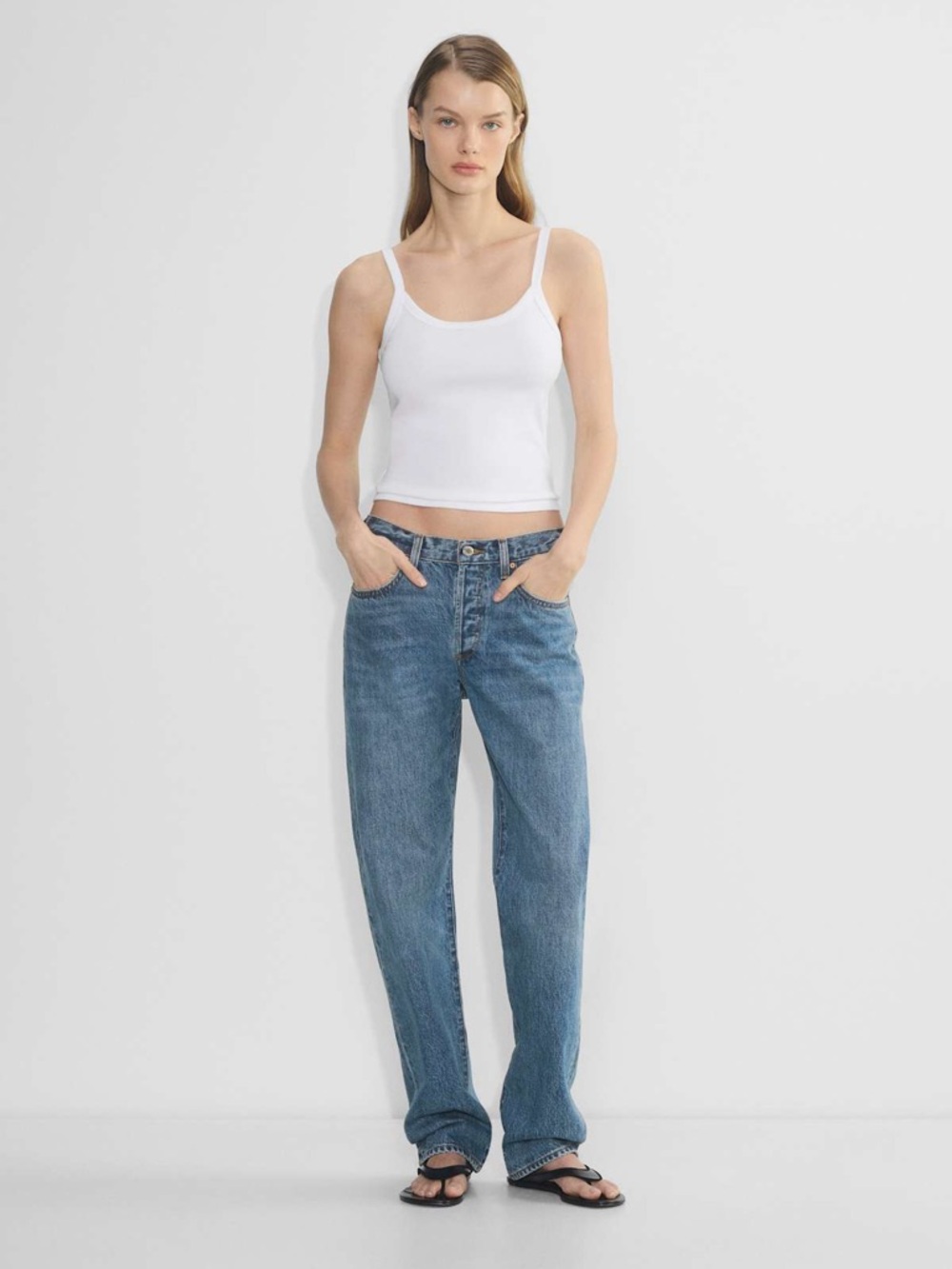 Denim Forum The '90s Vintage Lo-Rise Slouchy Jean 25 tall
